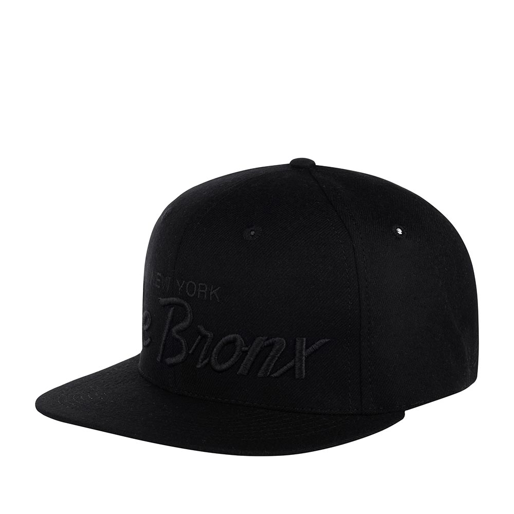 Бейсболка HOOD арт. 100-MWL025-NY018-BK Bronx Tonal 3D (черный)