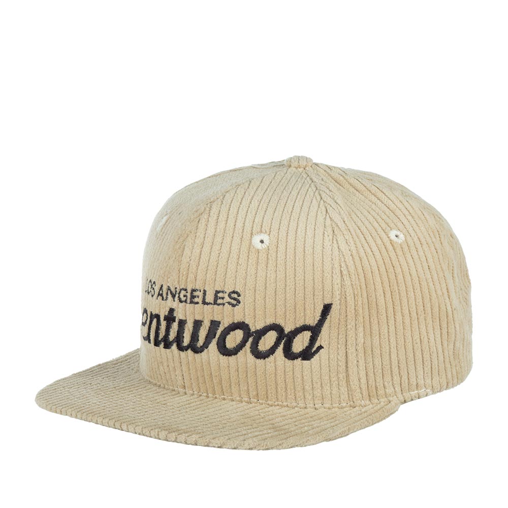 Бейсболка HOOD арт. 103-SWC001-CA001-KH Brentwood Cord (бежевый / коричневый)