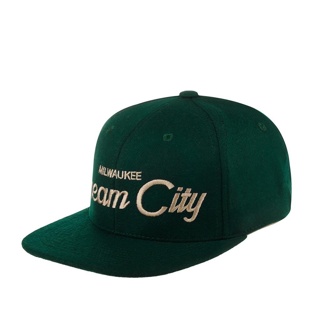 Бейсболка HOOD арт. 100-MWL001-WI001-FR Cream City, WI (темно-зеленый)