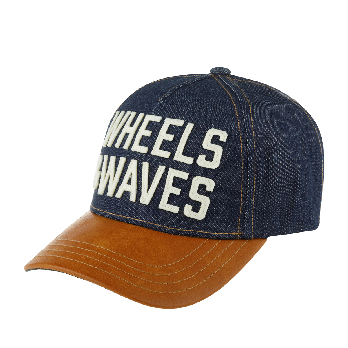 Бейсболка WHEELS AND WAVES арт. WHW/0/1/CAS/W22C Wheels and Waves (темно-синий)