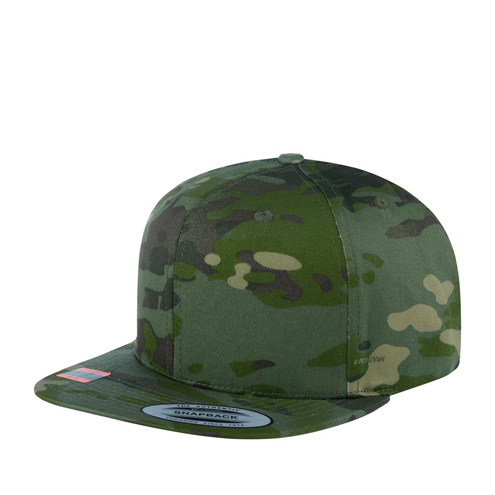 Бейсболка FLEXFIT арт. 6089MC (камуфляж / зеленый)