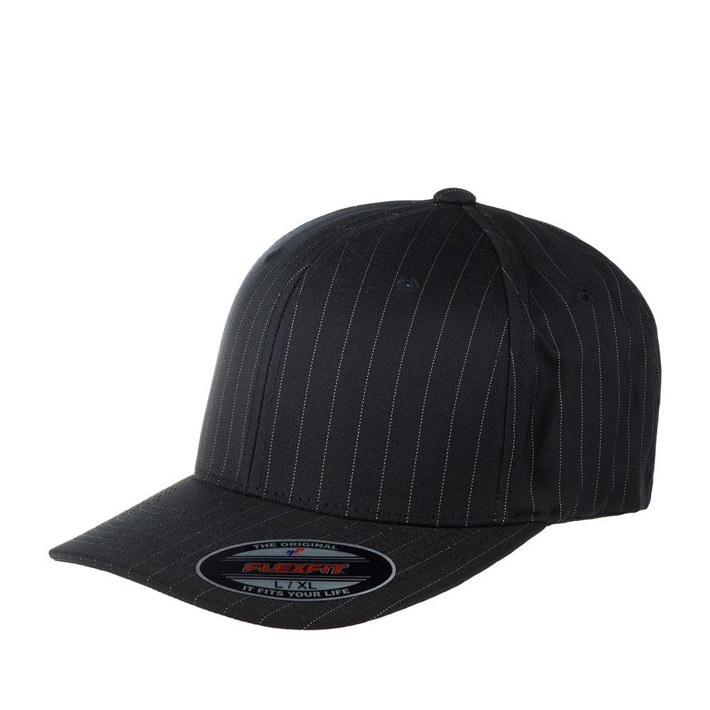 Бейсболка FLEXFIT арт. 6195P (черный / белый)
