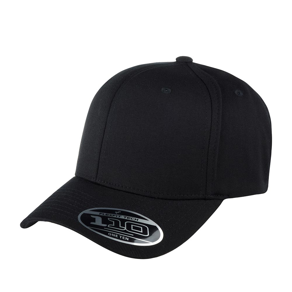 Бейсболка FLEXFIT арт. 6277DC (черный / черный)
