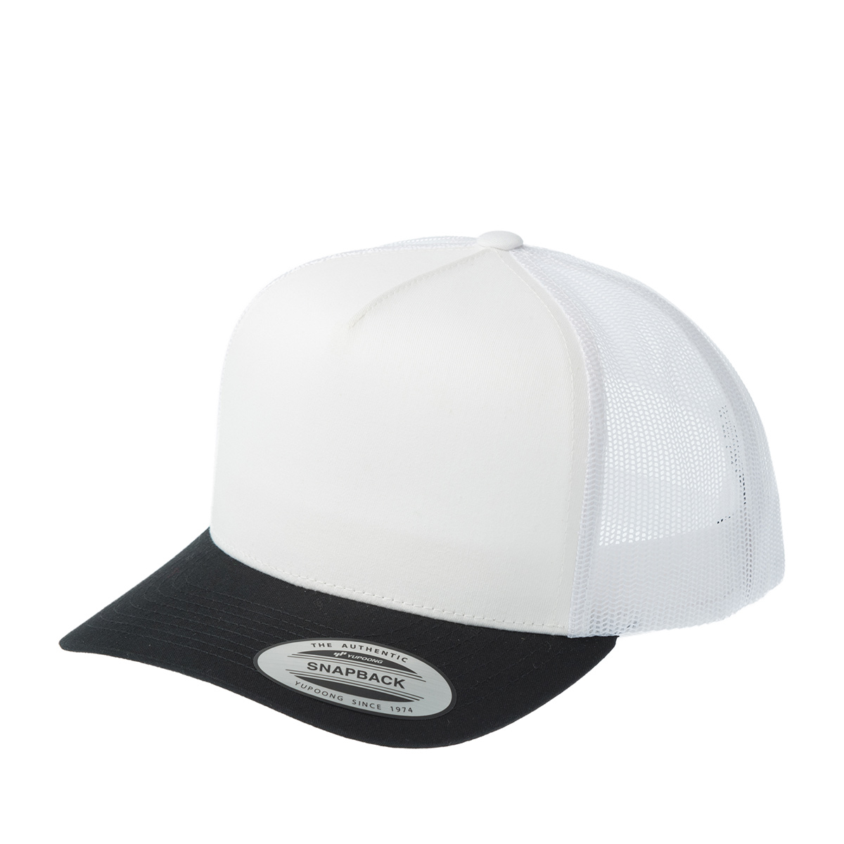 Бейсболка FLEXFIT арт. 500MT (белый / черный)