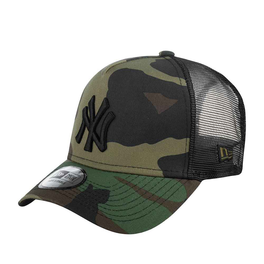 Бейсболка NEW ERA арт. 11579473 New York Yankees MLB (камуфляж / черный)