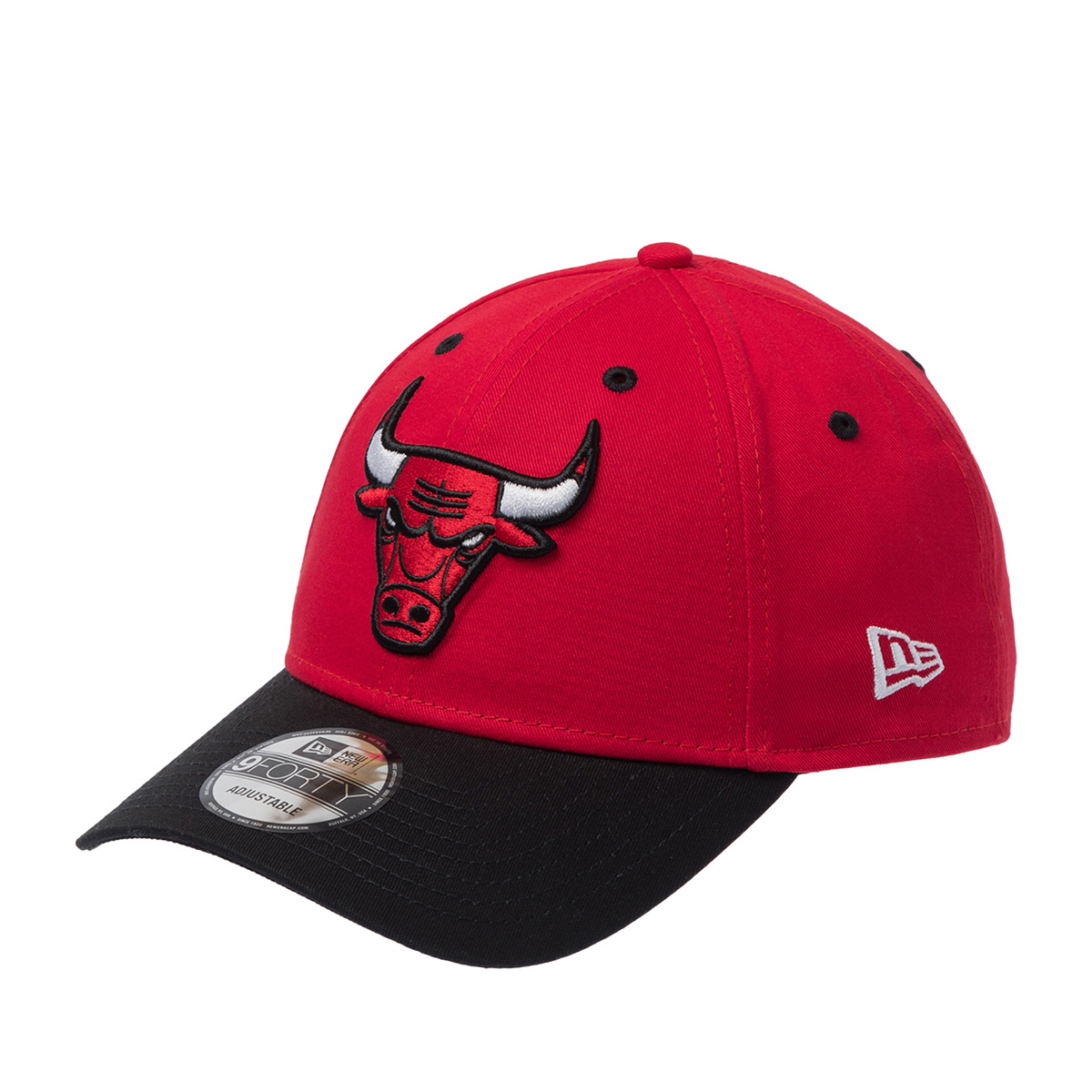 Бейсболка NEW ERA арт. 60565137 Chicago Bulls NBA (красный / черный)