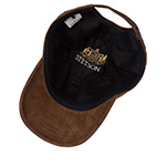 Бейсболка STETSON арт. 7717401 BASEBALL CAP GOAT SUEDE (коньячный)