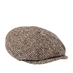 Кепка STETSON арт. 6840502 HATTERAS HERRINGBONE WV (бежевый / коричневый)