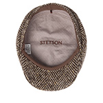 Кепка STETSON арт. 6840502 HATTERAS HERRINGBONE WV (бежевый / коричневый)