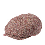 Кепка STETSON арт. 6840601 HATTERAS DONEGAL WV (бордовый / бежевый)