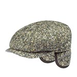 Кепка STETSON арт. 6840606 HATTERAS DONEGAL EF (зеленый / бежевый)