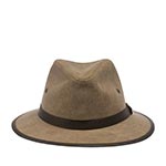 Шляпа STETSON арт. 2541122 TRAVELLER CANVAS (оливковый)