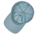 Бейсболка STETSON арт. 7711102 BASEBALL CAP DELAVE ORGANIC (голубой / серый)