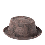 Шляпа STETSON арт. 1697101 PORK PIE PIG SKIN (коричневый)