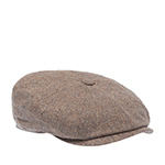Кепка STETSON арт. 6842501 HATTERAS SILK (коричневый / бежевый)