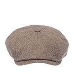 Кепка STETSON арт. 6842501 HATTERAS SILK (коричневый / бежевый)