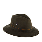 Шляпа STETSON арт. 2541104 TRAVELLER WAXED COTTON (коричневый)