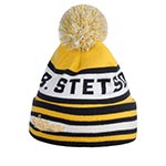 Шапка STETSON арт. 8599124 JOHN STETSON POMPOM (желтый / белый)