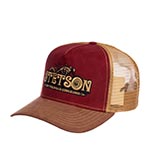 Бейсболка STETSON арт. 7756105 TRUCKER CAP ON THE ROAD (красный / коричневый)