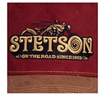 Бейсболка STETSON арт. 7756105 TRUCKER CAP ON THE ROAD (красный / коричневый)
