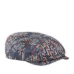Кепка STETSON арт. 6840212 HATTERAS VIRGIN WOOL/LINEN (синий / красный)