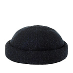 Шапка STETSON арт. 8820502 DOCKER WOOL HERRINGBONE (темно-синий)
