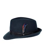 Шляпа STETSON арт. 1148101 TRILBY WOOLFELT (синий)