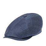 Кепка STETSON арт. 6643501 6-PANEL CAP LINEN (синий / голубой)