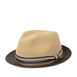 Шляпа STETSON арт. 1238551 TRILBY TOYO (бежевый / оливковый)