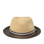 Шляпа STETSON арт. 1238551 TRILBY TOYO (бежевый / оливковый)