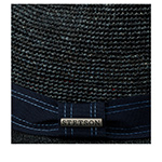 Шляпа STETSON арт. 2198509 FEDORA RAFFIA CROCHET (темно-синий)