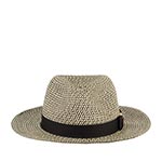 Шляпа STETSON арт. 2478519 TRAVELLER TOYO (черный / бежевый)