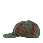 Бейсболка STETSON арт. 7790502 BASEBALL CAP PATCHWORK WOOL (коричневый / синий)