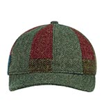 Бейсболка STETSON арт. 7790502 BASEBALL CAP PATCHWORK WOOL (коричневый / синий)