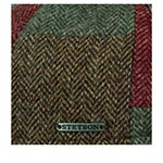 Бейсболка STETSON арт. 7790502 BASEBALL CAP PATCHWORK WOOL (коричневый / синий)