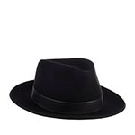 Шляпа STETSON арт. 2118101 FEDORA WOOLFELT (черный)
