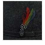 Шляпа STETSON арт. 2198135 TRAVELLER WOOLFELT MIX (темно-серый)