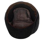 Кепка STETSON арт. 6840529 HATTERAS EF WOOL HERRINGBONE (черный)