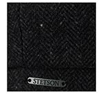 Кепка STETSON арт. 6840529 HATTERAS EF WOOL HERRINGBONE (черный)