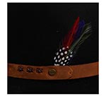 Шляпа STETSON арт. 3598111 WESTERN WOOLFELT (черный)