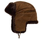 Шапка STETSON арт. 9291104 BOMBER CAP SOFT COTTON (коричневый)