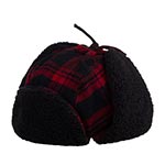 Шапка STETSON арт. 9290305 BOMBER CAP SHADOW PLAID (красный / черный)