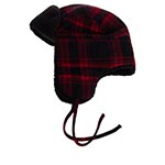 Шапка STETSON арт. 9290305 BOMBER CAP SHADOW PLAID (красный / черный)