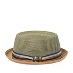 Шляпа STETSON арт. 1698509 PORK PIE TOYO (оливковый / бежевый)