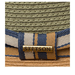 Шляпа STETSON арт. 1698509 PORK PIE TOYO (оливковый / бежевый)