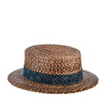 Шляпа STETSON арт. 2938510 BOATER PALM (коричневый)