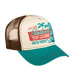 Бейсболка STETSON арт. 7751195 TRUCKER CAP TIKI LOUNGE (бирюзовый / белый)