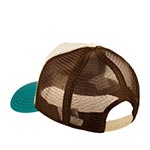 Бейсболка STETSON арт. 7751195 TRUCKER CAP TIKI LOUNGE (бирюзовый / белый)