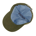 Бейсболка STETSON арт. 7713101 BASEBALL CAP LINEN (оливковый)
