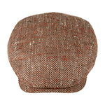Кепка STETSON арт. 6382504 DRIVER CAP SILK VIRGIN WOOL (бордовый)